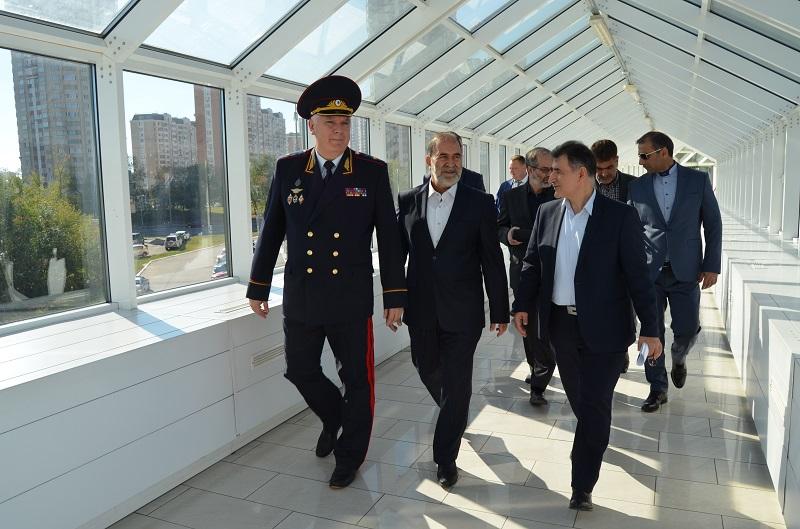 Столичную полицию посетила делегация Исламской Республики Иран