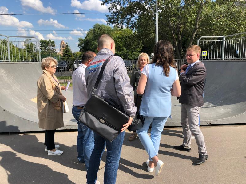 Московские активисты ОНФ добились приведения в порядок стадиона на Коптевском бульваре