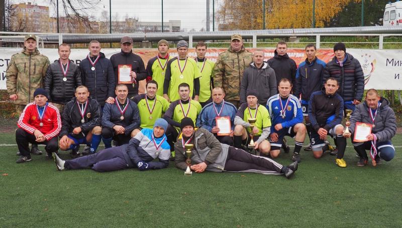 Росгвардейцы из Мордовии завоевали «золото» окружного Чемпионата по мини-футболу