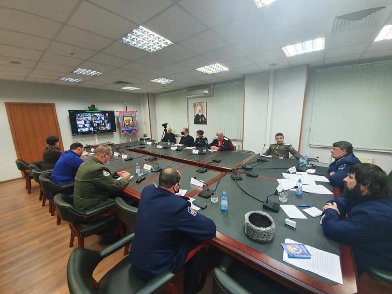 В  Москве в штабе станицы Волжской Посольской состоялся расширенный Совет Атаманов СКВРиЗ