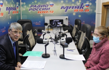 Управляющий ОПФР по Тамбовской области Николай Горденков выступил на радио