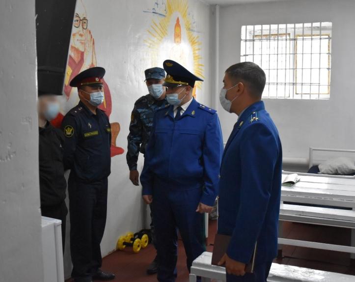 И.о. прокурора Республики Тыва посетил следственный изолятор города Кызыла.