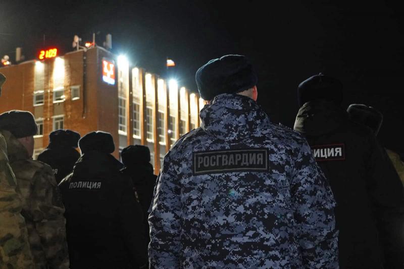 Безопасность празднования Рождества Христова в Нарьян-Маре 
обеспечивали Росгвардия, полиция и частные охранники