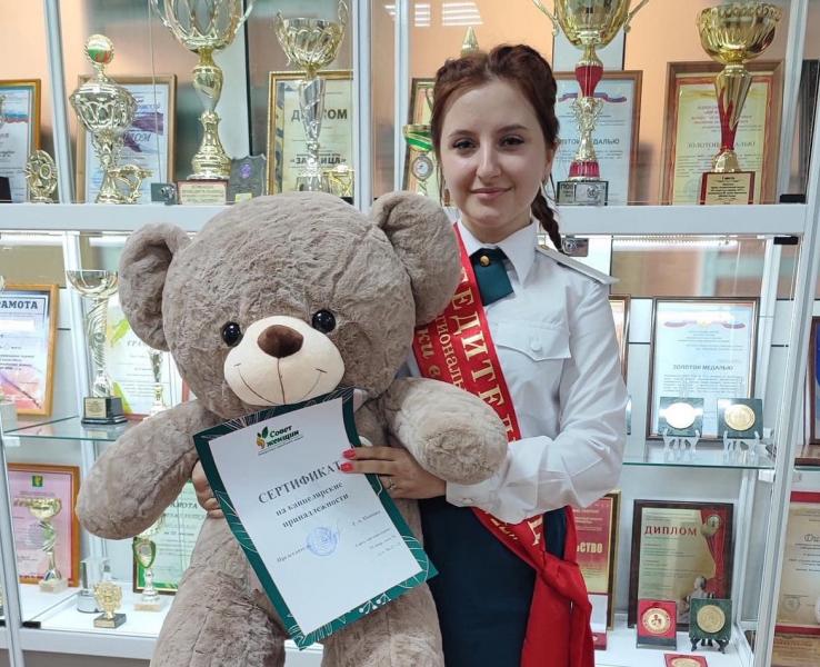 Ученица класса Росгвардии из Ангарска стала победительницей областного конкурса «Девушки в погонах»