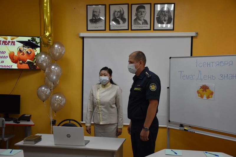 Открытием нового учебного класса в СИЗО-1 был начат учебный год в пенитенциарном ведомстве Республики Тыва