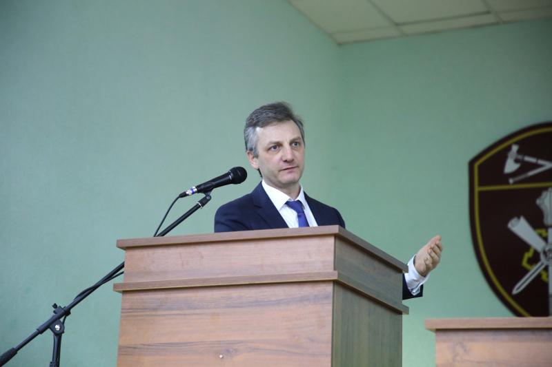 В Саранске лектор Российского общества «Знание» выступил перед росгвардейцами