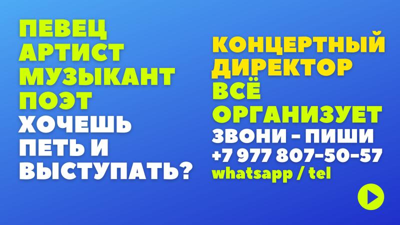 Концертный Директор в тарифе Promo.