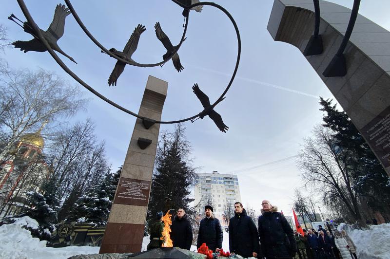 Память воинов– интернационалистов почтили в Ленинском округе