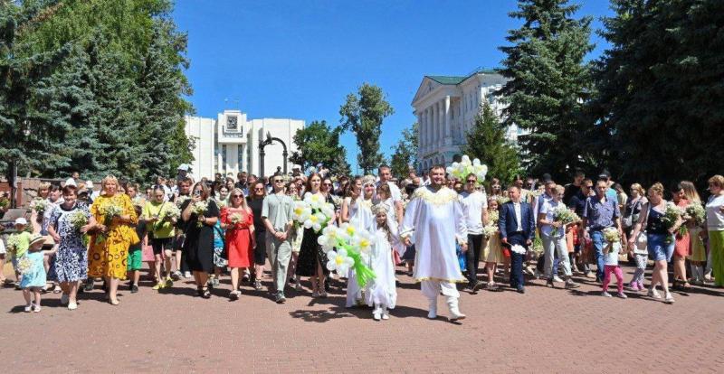 В Мордовии росгвардейцы приняли участие в параде семей