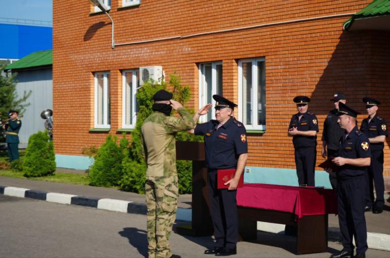 Сотрудники подмосковных спецподразделений Росгвардии, выполнявшие служебный долг на Северном Кавказе, вернулись из очередной командировки