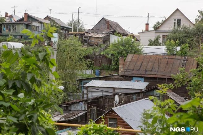 В Новосибирске хотят ввести режим повышенной готовности из-за разрушающегося берега 1-й Ельцовки