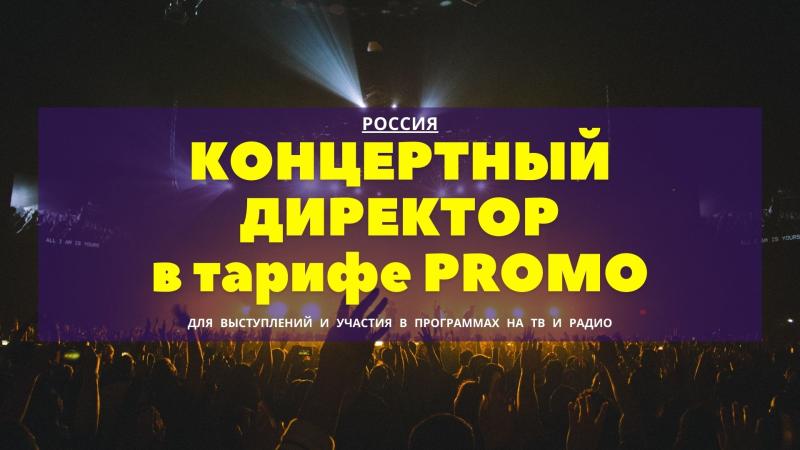 Концертный Директор в тарифе Promo.