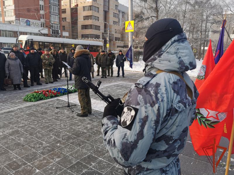 Росгвардейцы Приангарья почтили память погибших при исполнении воинского и служебного долга