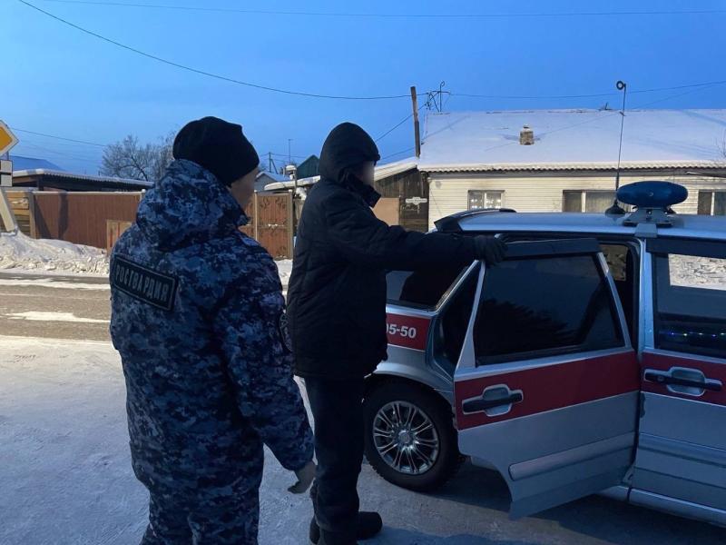 Росгвардейцы задержали вора-рецидивиста за кражу в Туве