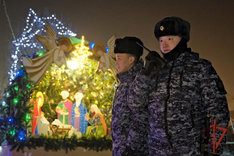 В рождественскую ночь Росгвардия обеспечила правопорядок и безопасность на территории Республики Алтай